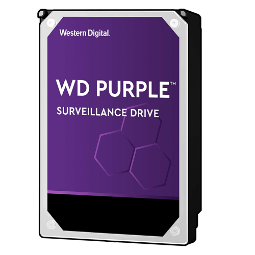 WD Purple Surveillance Hard Drive - 10TB, 256MB, 7200 rpm