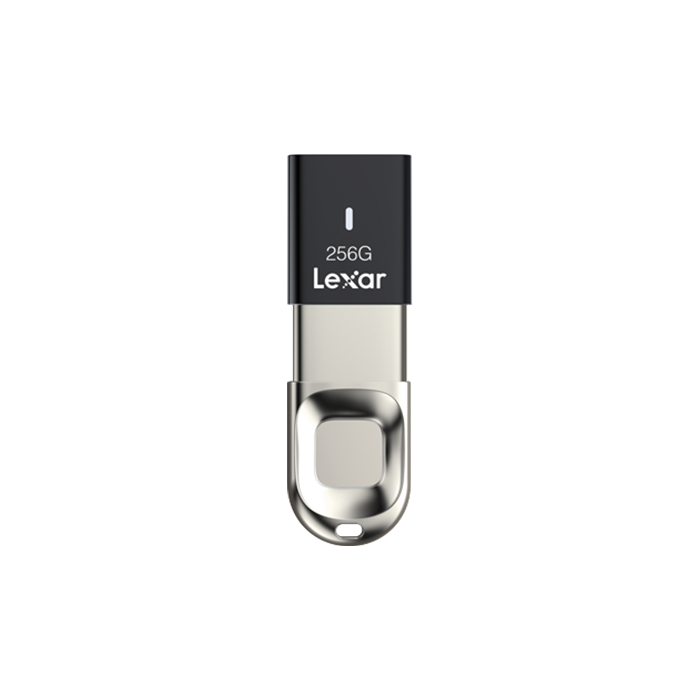 256GB Lexar® Fingerprint F35 USB 3.0 flash drive, Global