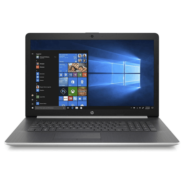 HP NOTEBOOK 17-BY1971CL 8TH GEN INTEL Ci7 8565U 1.8GHZ-4.6GHZ 256 SDD 8GB WIN 10 HOME 17.3'' TOUCHSMART-SILVER 7NN01UAR#ABA