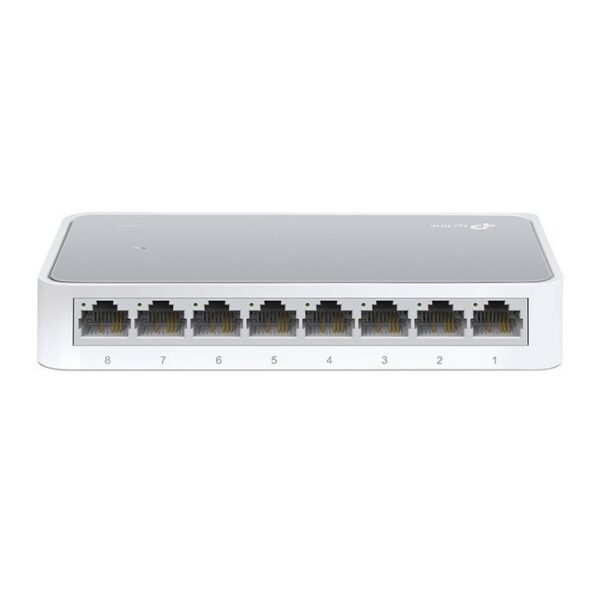 TP-LINK DESKTOP SWITCH  8 PORT 10/100 MBPS (TL-SF-1008D)