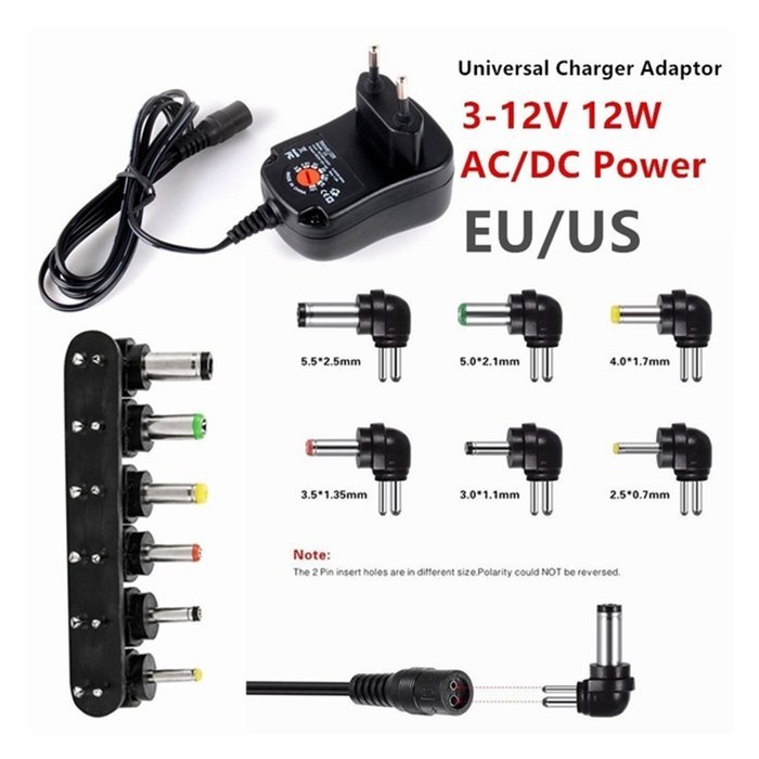 3-12v universal adaptor