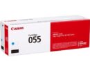 Canon 055 Cyan Toner Cartridge for Canon Color ImageClass MF742Cdw / MF744Cdw Yield 2,100 Pages