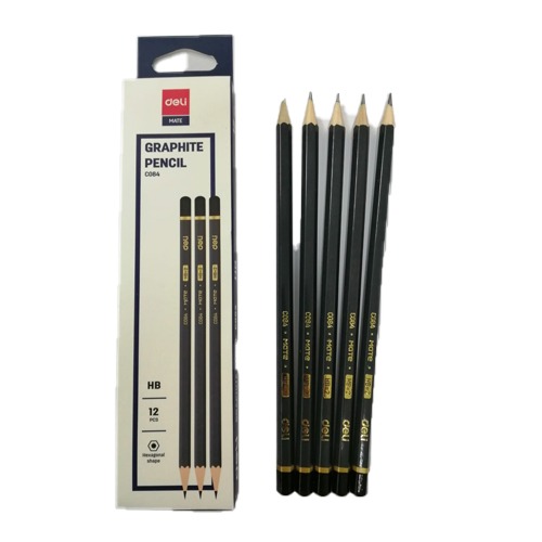 DELI C084 PREMIUM HB GRAPHITE PENCILS