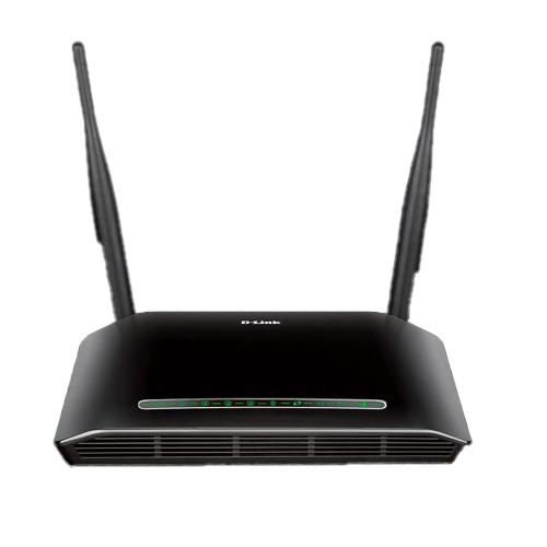 D-LInk Wireless N 300 ADSL2+ Modem WiFi Router DSL - 2750U