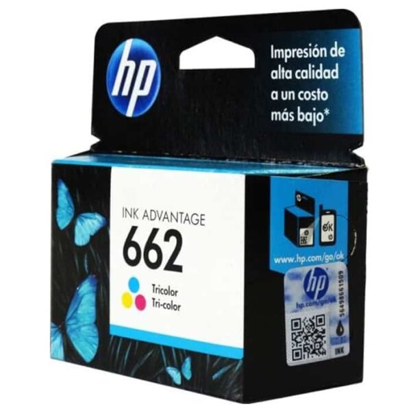 Hp 662 Tri Colour Cartridge