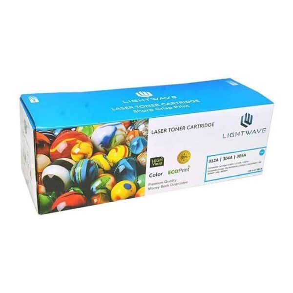 LIGHTWAVE TONER LW H-CF381A -312A/304A/305A CYAN