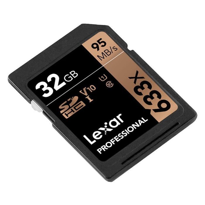 Lexar Professional 633 SDHC UHS-I Card (32 GB) - Image 2