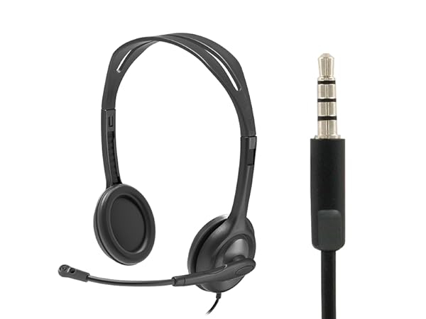Logitech H111 Stereo Headset - N/A - ANALOG - N/A - EMEA-914 - ONE PLUG