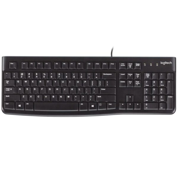 Logitech K120 USB Corded Keyboard