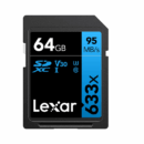 Lexar Professional 633x 64GB SDXC UHS-I Cards, Up To 95MB/s