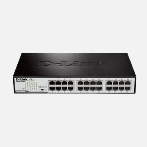 D-link 24 port 10/100/1000Base-T unmanaged gigabit switch, Metal Casing DGS-1024D