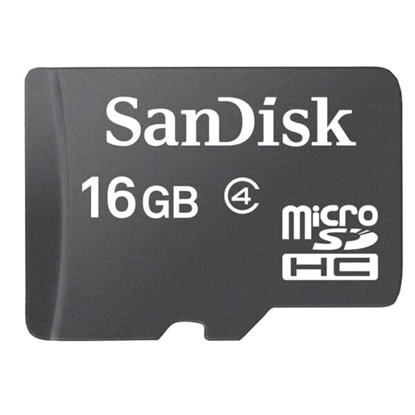 SANDISK 16GB MICRO SD CARD Class 4