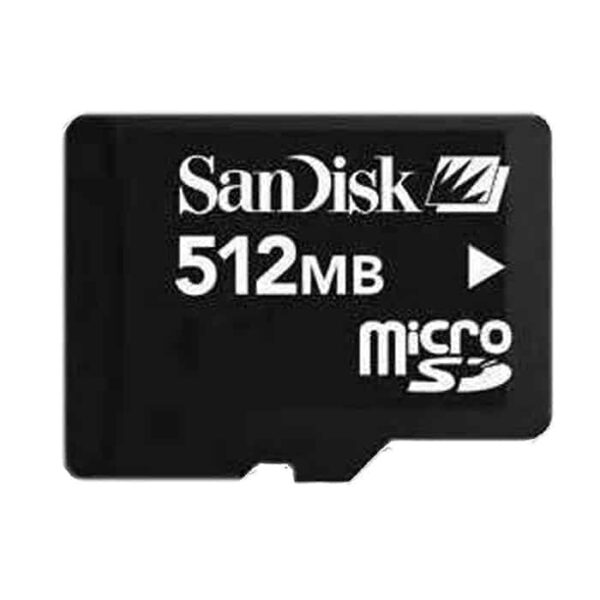 SANDISK 512MB MICRO SD CARD Class 4