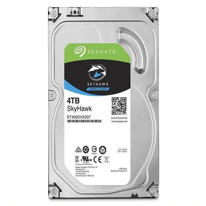 Seagate SkyHawk 4TB Surveillance 3.5-Inch Internal Hard drive|ST4000VX007