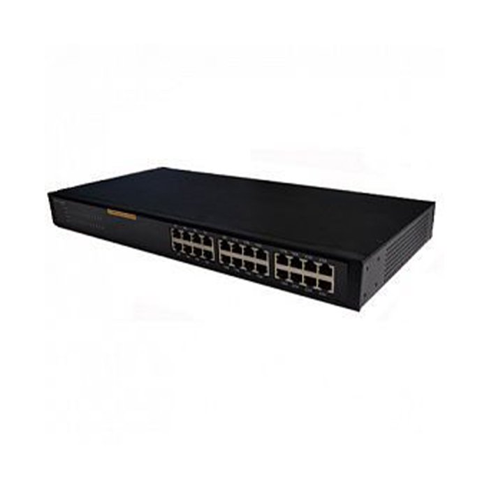 TECHCOM ETHERNET 24 PORT SHELF SWITCH - SSD-S-2407