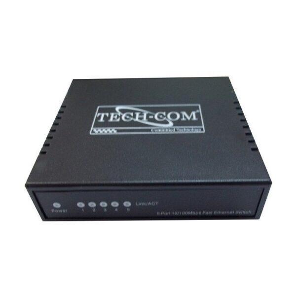 TECH-COM 5 PORT SWITCH - SSD-S-507