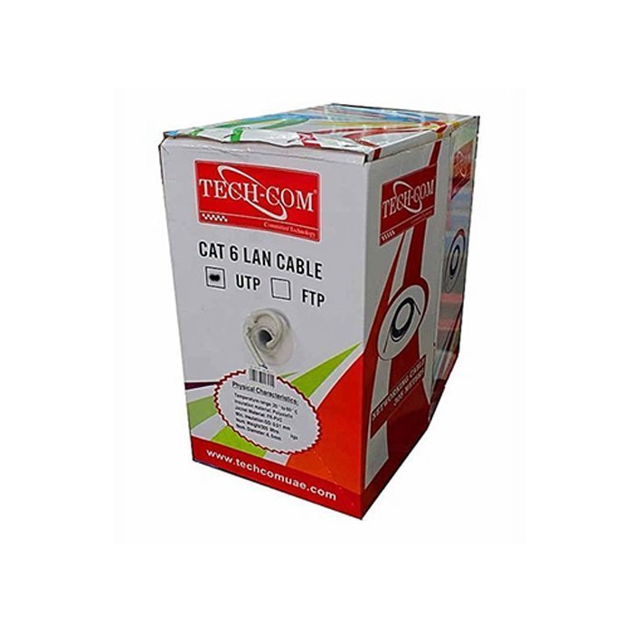TECHCOM CAT 6 CABLE - 305M UTP