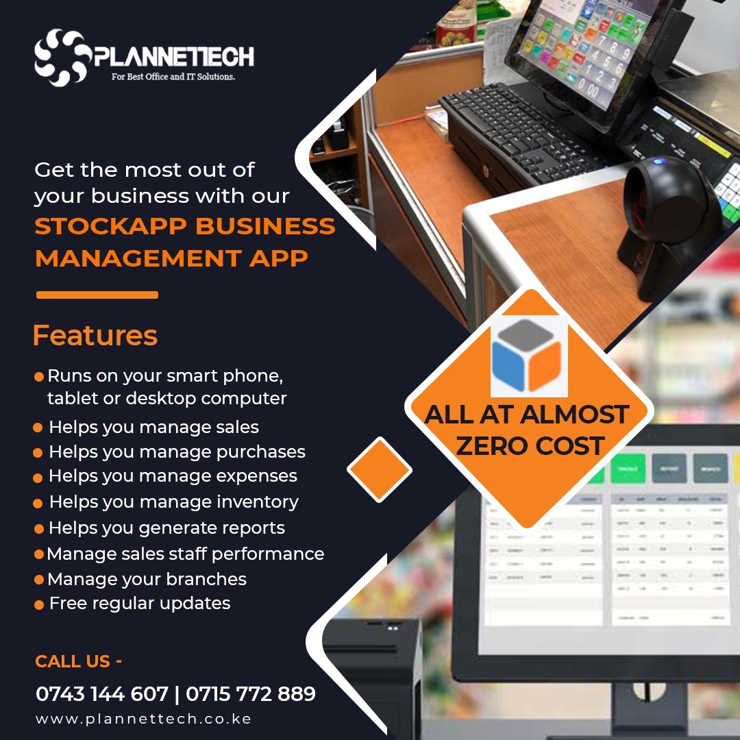 STOCKAPP BUSINESS MANAGEMENT APP