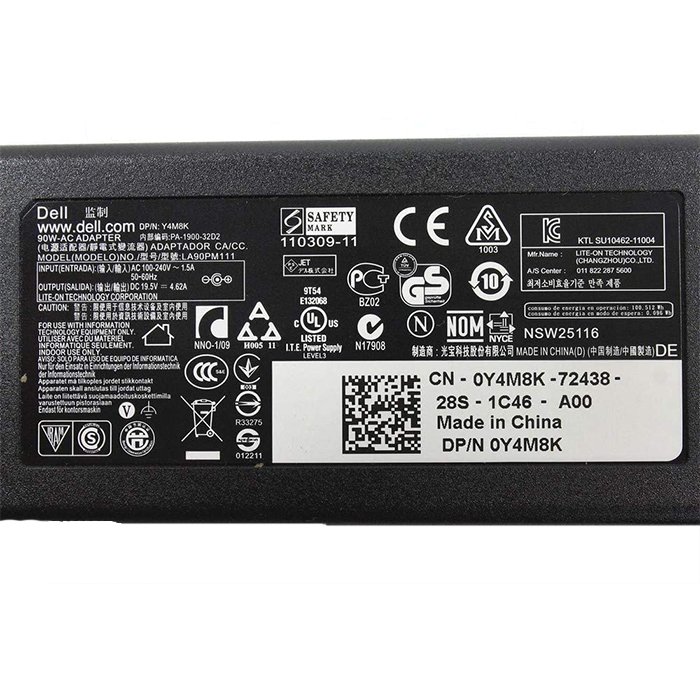 Dell 19.5v x 3.34 a, 8.0 x 5.0 - Image 2