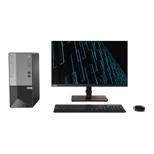 LENOVO V50T TWR Ci3-10100,4GB,1TB,NO OS + 18.5"