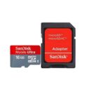 SANDISK ULTRA MICRO SD CARD+ADAPTER 16GB CLASS 10 80MBPS