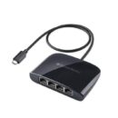 Type c to Ethernet with 4 USB ports